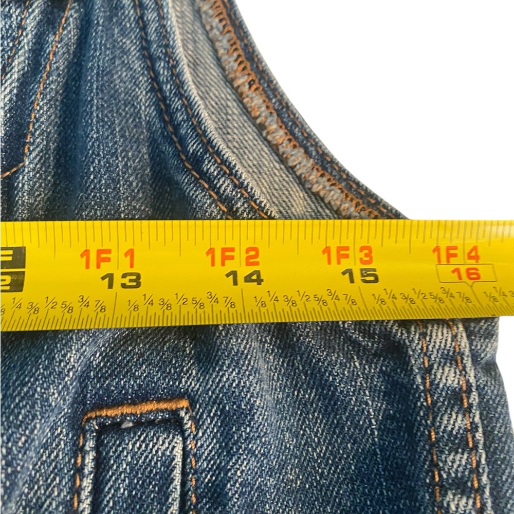 American Eagle Outfitters Blue Denim Vest - Picture 3 of 11